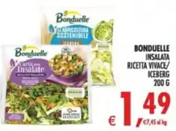 Deco Supermercati Bonduelle insalata ricetta vivace/ iceberg offerta