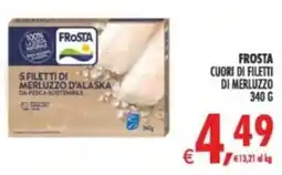 Deco Supermercati Frosta cuori di filetti di merluzzo offerta