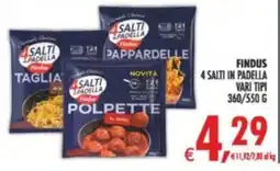 Deco Supermercati Findus 4 salti in padella offerta