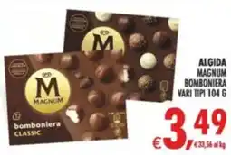 Deco Supermercati Algida magnum bomboniera offerta