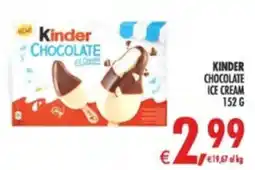 Deco Supermercati Kinder chocolate ice cream offerta