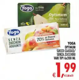Deco Supermercati Yoga optimum succo classici senza zuccheri offerta