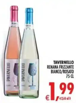 Deco Supermercati Tavernello renana frizzante bianco/rosato offerta
