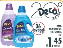 Deco Supermercati Decò ammorbidente blu/lavanda offerta