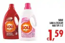 Deco Supermercati Sole lana & delicati offerta