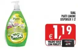 Deco Supermercati Sial piatti limone dispenser offerta