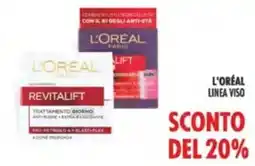 Deco Supermercati L'oréal linea viso offerta