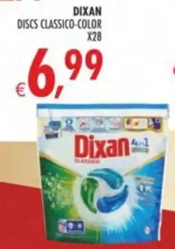 Deco Supermercati Dixan discs classico color x28 offerta
