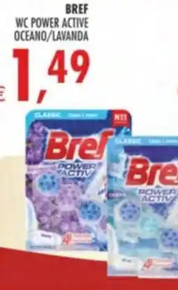 Deco Supermercati Bref wc power active oceano/lavanda offerta
