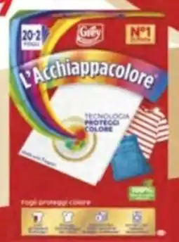 Deco Supermercati Grey acchiappacolore 20+2/18 fogli offerta