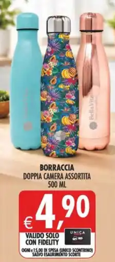 Deco Supermercati Borraccia doppia camera offerta