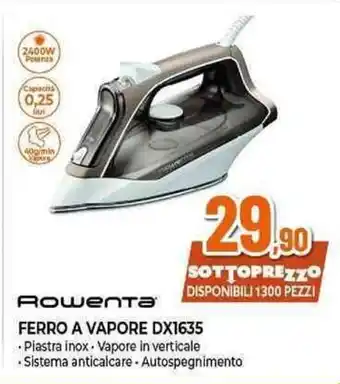 Rowenta FERRO A VAPORE DX1635