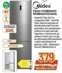Expert Midea FRIGO COMBINATO MDRB424FGD460E offerta
