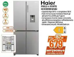 Expert Haier FRIGO 4 PORTE HCR3818EWMM offerta