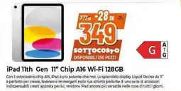 Expert iPad 11th Gen 11" Chip A16 Wi-Fi 128GB offerta
