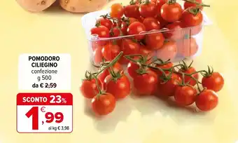 Iperal Pomodoro ciliegino offerta