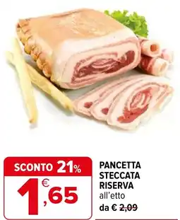 Iperal Pancetta steccata riserva offerta