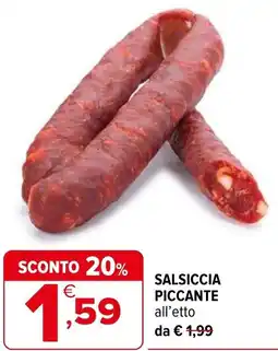 Iperal Salsiccia piccante offerta