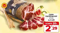 Iperal Coppa piacentina DOP offerta