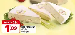 Iperal Brie president offerta