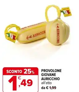 Iperal Provolone giovane AURICCHIO offerta