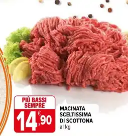 Iperal Macinata sceltissima di scottona offerta