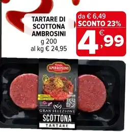 Iperal Tartare di scottona AMBROSINI offerta
