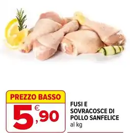 Iperal Fusi e sovracosce di pollo sanfelice offerta