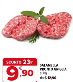 Iperal Salamella pronto griglia offerta