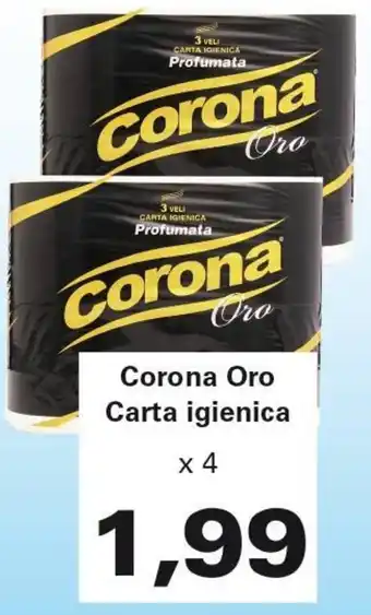 Corona Oro Carta igienica