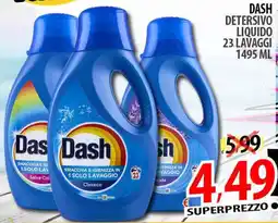 Il Genio Supermercato Dash detersivo liquido offerta