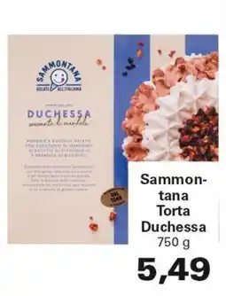 Alvama Sammontana Torta Duchessa offerta
