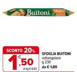 Iperal Sfoglia BUITONI offerta