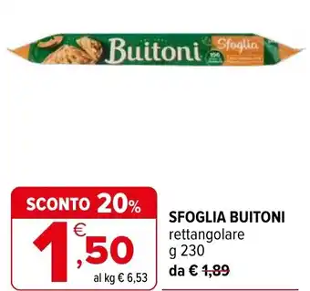 Iperal Sfoglia BUITONI offerta