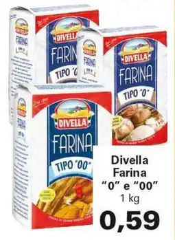 Alvama Divella Farina "0" e "00" offerta