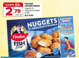 Iperal Fish bar CAPITAN FINDUS offerta