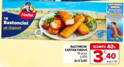 Iperal Bastoncini CAPITAN FINDUS offerta