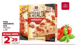 Iperal Pizza margherita alta PRIMIA offerta