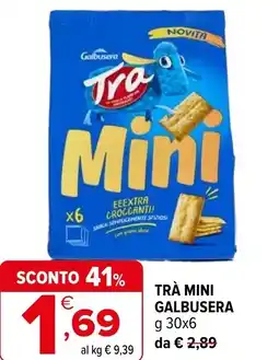 Iperal Trà mini GALBUSERA offerta