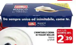 Iperal L'inimitabile crema di yogurt MÜLLER offerta