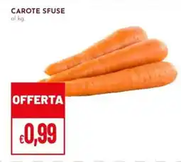 Pan Carote sfuse offerta