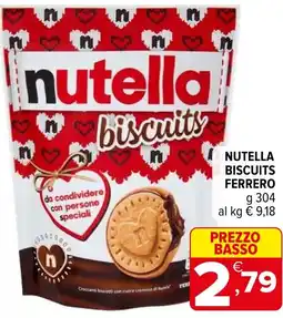 Iperal Nutella biscuits FERRERO offerta