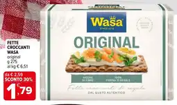 Iperal Fette croccanti WASA offerta