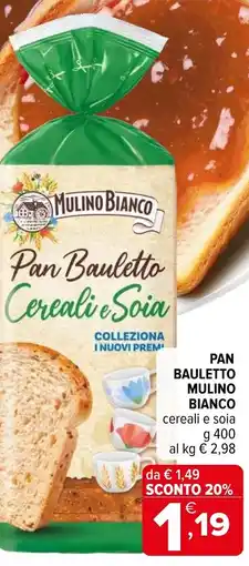 Iperal Pan bauletto MULINO BIANCO offerta