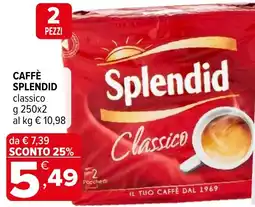 Iperal Caffè SPLENDID offerta