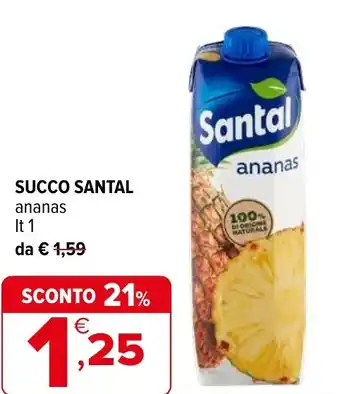 Iperal Succo SANTAL offerta