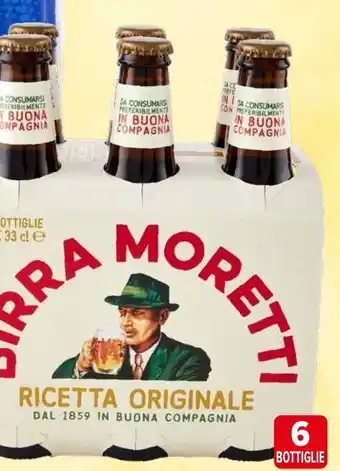 Iperal Birra MORETTI offerta