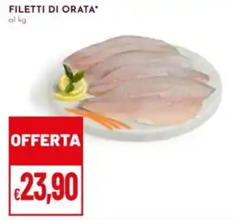 Pan Filetti di orata offerta
