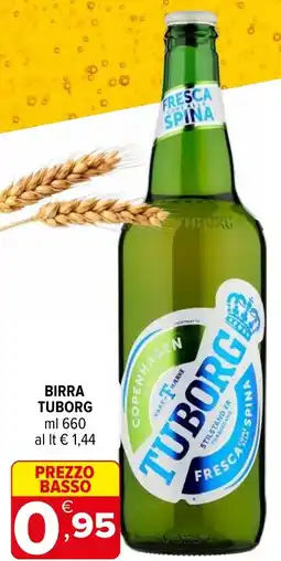 Iperal Birra TUBORG offerta