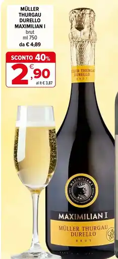 Iperal Müller thurgau MAXIMILIAN I offerta